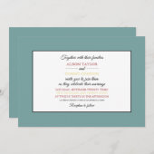 Invitation Drapeau Delawarean, Drapeau du Mariage Delaware (Devant / Derrière)