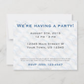 Invitation Drapeau d'Israël (Dos)