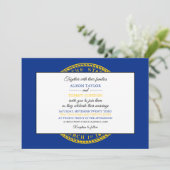 Invitation Drapeau du Nebraskan, Drapeau du Nebraska Mariage (Debout devant)