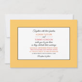 Invitation Drapeau du New Jerseyan, Drapeau du Mariage du New (Devant)