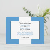 Invitation Drapeau guatémaltèque, Drapeau du Mariage du Guate (Debout devant)