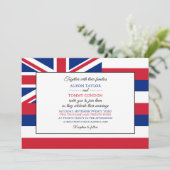 Invitation Drapeau hawaïen, Drapeau du Mariage Hawaï (Debout devant)