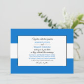 Invitation Drapeau hondurien, Drapeau du Honduras Mariage (Debout devant)