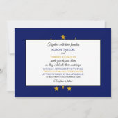 Invitation Drapeau Hoosier, Drapeau du Mariage Indiana (Devant)