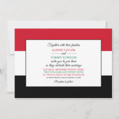 Invitation Drapeau irakien, Drapeau irakien Mariage (Devant)