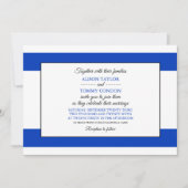 Invitation Drapeau israélien, Drapeau d'Israël Mariage (Devant)