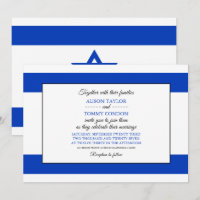 Drapeau israélien, Drapeau d'Israël Mariage