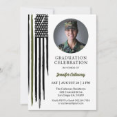 Invitation Drapeau Militaire, Diplôme de Formation Militaire (Devant)