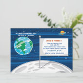 Invitation Drapeau Sur L'Invitation De La Lune (Debout devant)