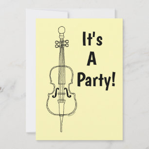 Invitation Drawing du violoncelle