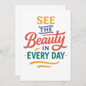 Invitation Dream Bold - L'avenir est à vous (Devant / Derrière)