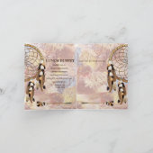 Invitation Dream Catcher Couple Shower (Intérieur)