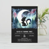 Invitation Dreamable Printable Chat Anniversaire (Debout devant)