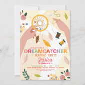 Invitation Dreamcatcher Fabriquant des Artisanats Perles Anni (Devant)
