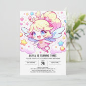 Invitation Dreamcustom Fairy Anniversaire (Debout devant)