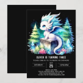 Invitation Dreamestic Majestic Dragon Anniversaire (Devant / Derrière)