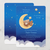 Invitation Dreaming New Arrival Teddy Bear Moon (Devant / Derrière)