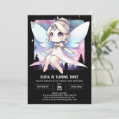 Invitation Dreamthème Fairy Anniversaire (Debout devant)