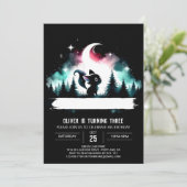 Invitation Dreamy adorable Chat Anniversaire (Debout devant)