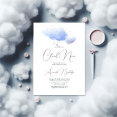 Invitation Dreamy Cloud Neuf Fête des mariées