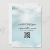 Invitation Dreamy Cloud Neuf Fête des mariées (Dos)