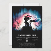 Invitation Dreamy Digital Cat Anniversaire (Devant)