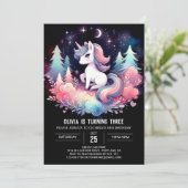 Invitation Dreamy Digital Horse Anniversaire (Debout devant)