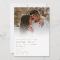 Dreamy Elegant dégradé Photo Overlay Mariage