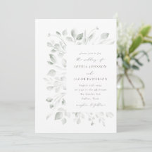 Invitation Dreamy Foliage