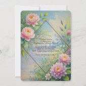 Invitation Dreamy Lakeside Garden Wedding (Dos)