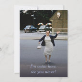 Invitation Dreamy Lilac Pastel Aquarelle Parti de retraite (Dos)