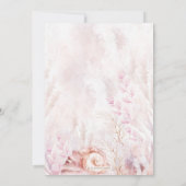 Invitation Dreamy Ocean Fête des mariées Under the Sea Brunch (Dos)