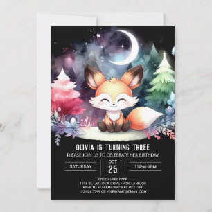 Invitation Dreamy Renard Imaginaire