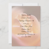 Invitation Dreamy Rose Floral Party (Devant)