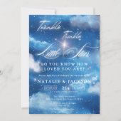 Invitation Dreamy Twinkle Little Star Baby shower (Devant)