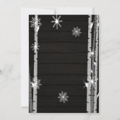 Invitation Dreamy Woodland Forest Animaux ONE derland Anniver (Dos)