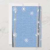 Invitation Dreamy Woodland Forest Animaux ONE derland Anniver (Dos)