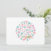 Invitation 'DreamyPastels' (Debout devant)