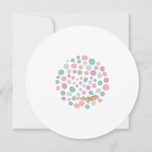 Invitation 'DreamyPastels' (Devant)