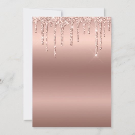 Invitation Drive By Baby shower Parties scintillant Drift Ros (Dos)