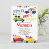Invitation Drive By, Birthday Parade (Debout devant)