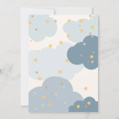 Invitation Drive By "Fly By" Stork C'est un Baby shower garço (Dos)