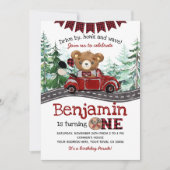 Invitation Drive By Lumberjack Bear (Devant)