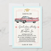 Invitation Drive By Virtual Female Graduation Party (Devant)