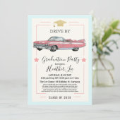 Invitation Drive By Virtual Female Graduation Party (Debout devant)