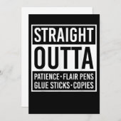 Invitation Droit devant la patience Leopard maman maman maman (Devant / Derrière)