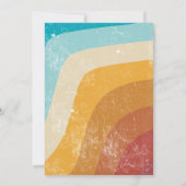 Invitation Drôle 80s Musique Retro Cassette Bande 40e anniver (Dos)