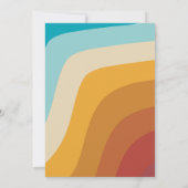 Invitation Drôle 80s Musique Retro Cassette Bande 40e anniver (Dos)