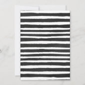 Invitation drôle avec tableau noir à dessins pour (Dos)
