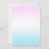 Invitation Drôle bébé dinosaure Scooter Jouet Anniversaire do (Dos)